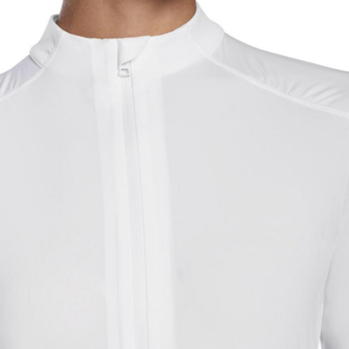 G/FORE Featherweight Full-Zip L/S Top - White