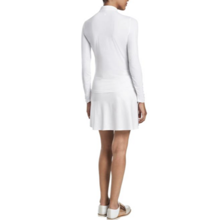G/FORE Featherweight Full-Zip L/S Top - White