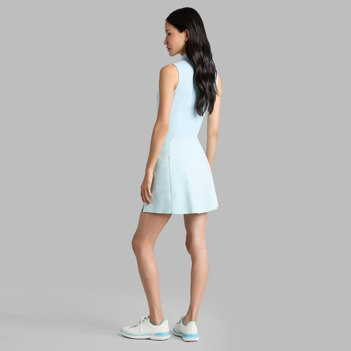 G/FORE Stripe S/L Polo - Teal/White
