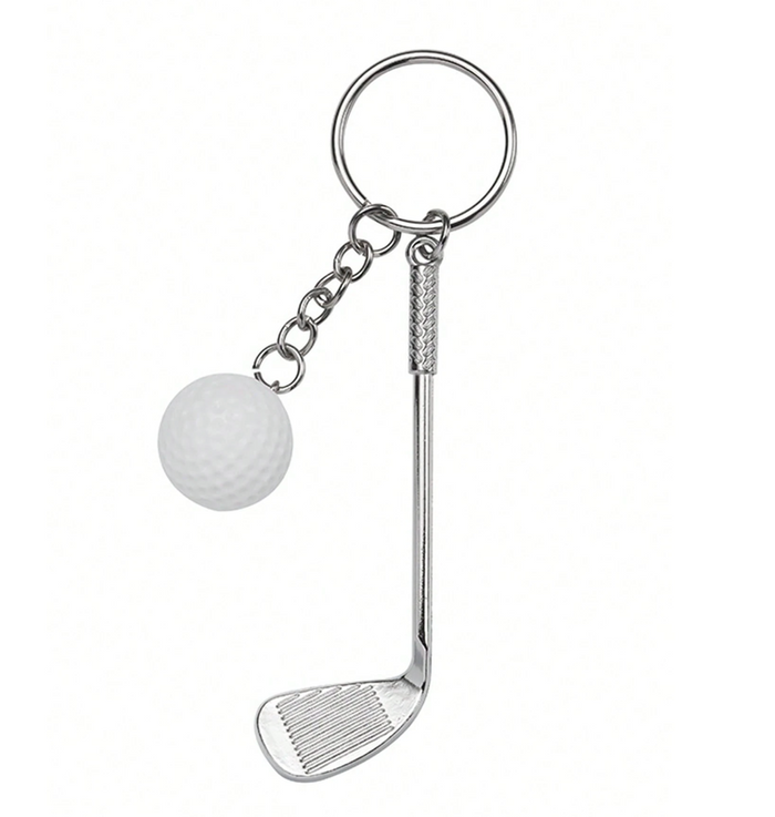 Golf Club/Ball Keychain/Bag Charm