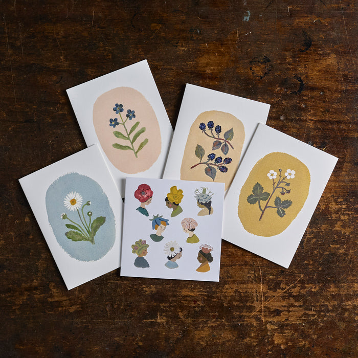 Greeting Cards Illustrated by Gemma Koomen - Flowers -  More Options