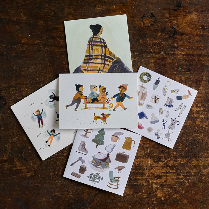 Greeting Cards Illustrated by Gemma Koomen - Winter -  More Options