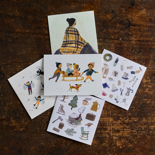 Greeting Cards Illustrated by Gemma Koomen - Winter -  More Options