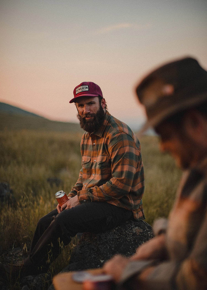 Greyson Flannel - Iron & Resin