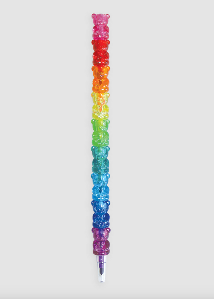 Gummy Bear Stacking Crayons