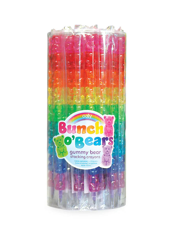Gummy Bear Stacking Crayons