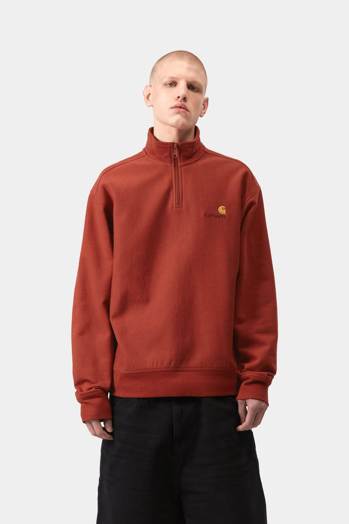 Half Zip American Script Sweat