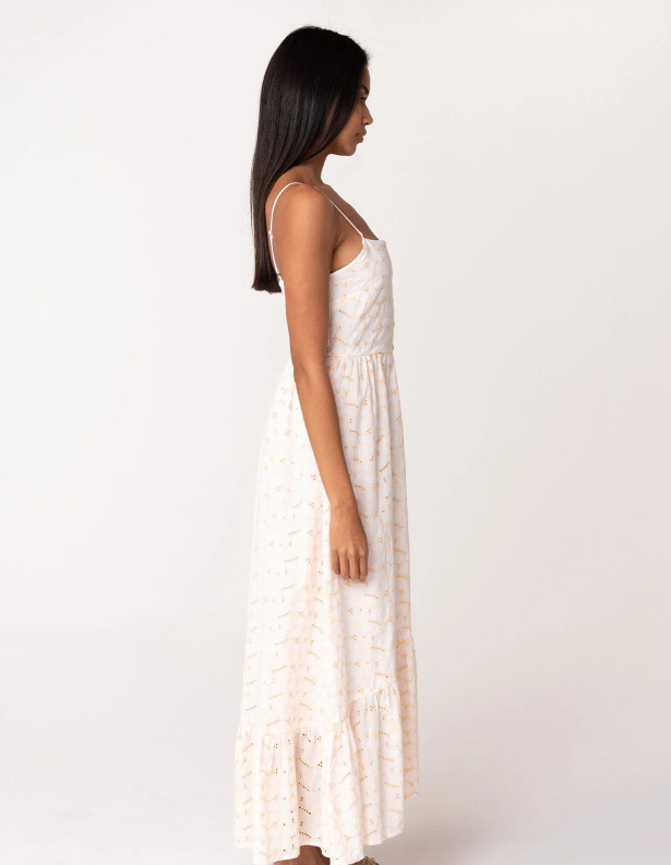 Harlowe Embroidered Maxi Dress