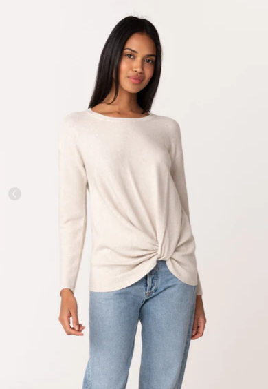 Hartford Front Knot Sweater