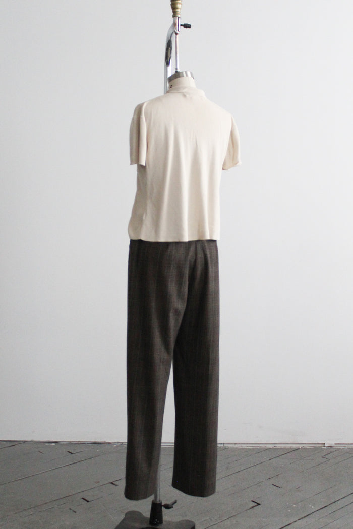 hearthside plaid trousers