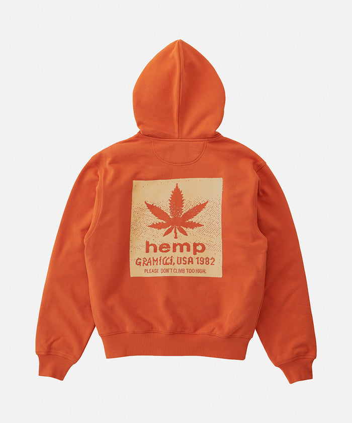 Hemp Zip Hooded Sweatshirt