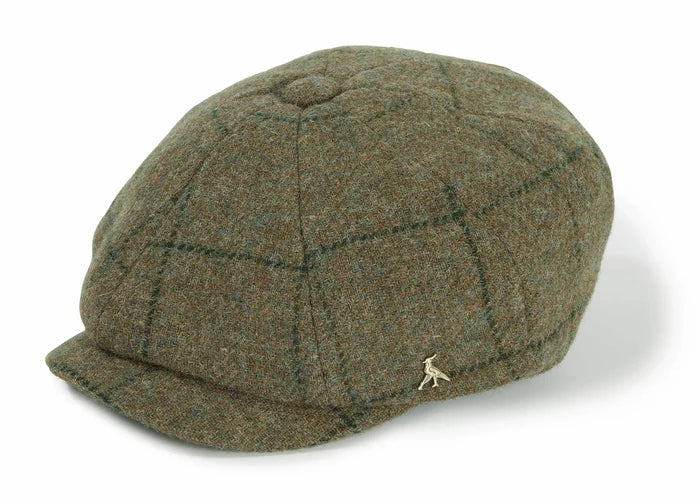 Hicks & Brown Felsham Tweed Baker Boy Cap