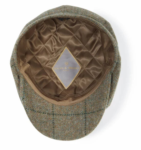 Hicks & Brown Felsham Tweed Baker Boy Cap