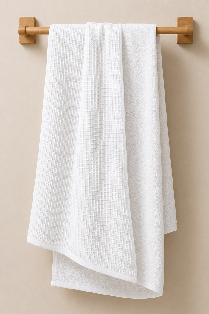 Hinz Premium White Bath Sheet Towel 100% Combed Cotton