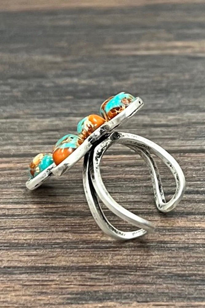 Holy Smoke Adjustable Ring