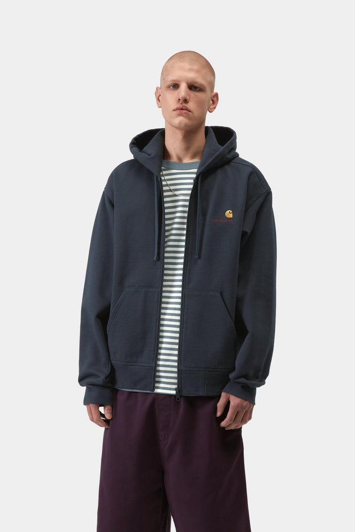 Hooded American Script Jacket