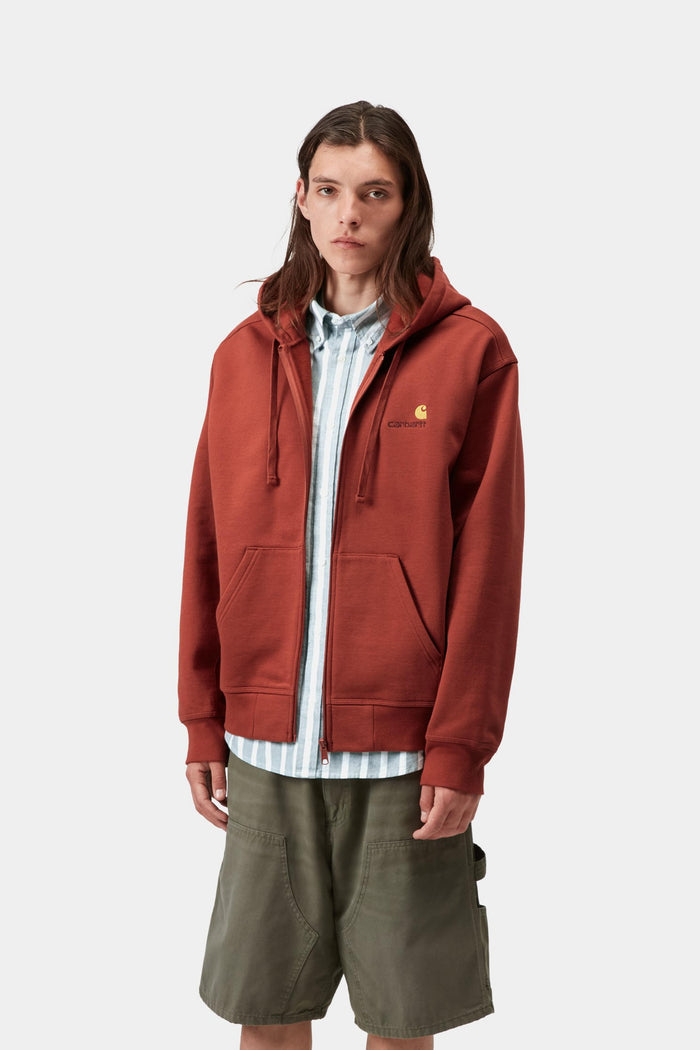 Hooded American Script Jacket