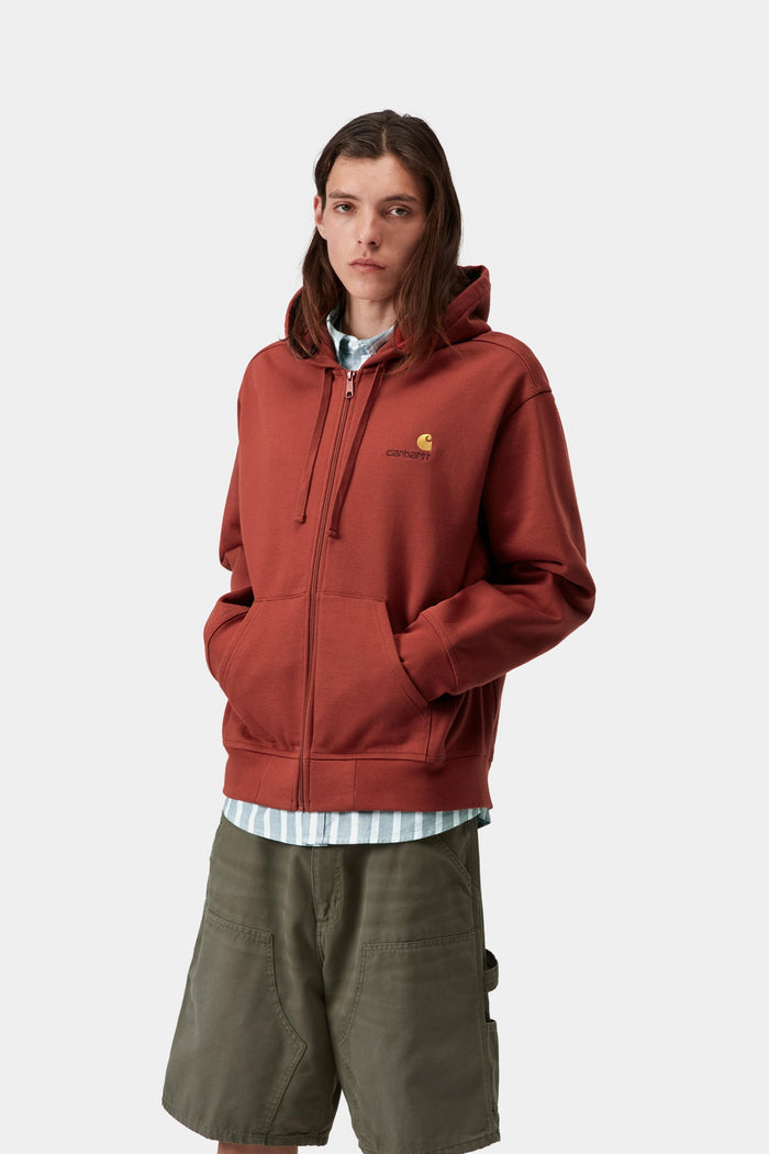 Hooded American Script Jacket