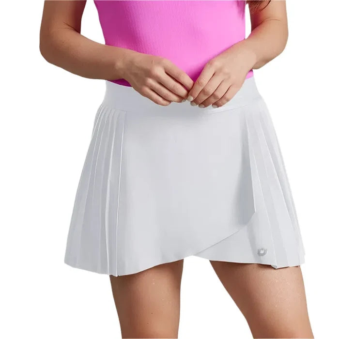 IBKUL Pleat Skort (13") - White