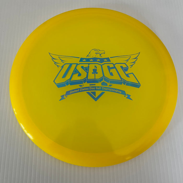 Orangey Yellow/Teal Reflective Stamp 11 / 178-180 grams