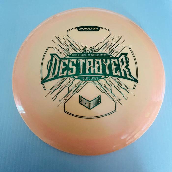 Yellowy Orange/Digital Green Stamp 14 / 173-5 grams