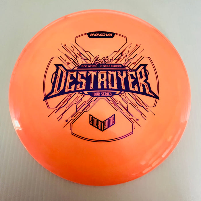 Orange/Purple Stamp 20 / 173-5 grams
