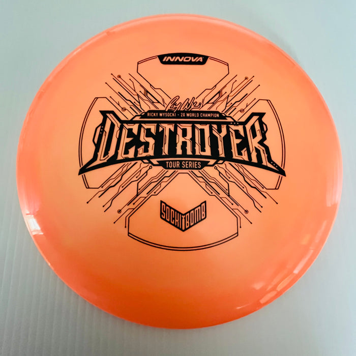 Orange/Black Stamp 22 / 173-5 grams