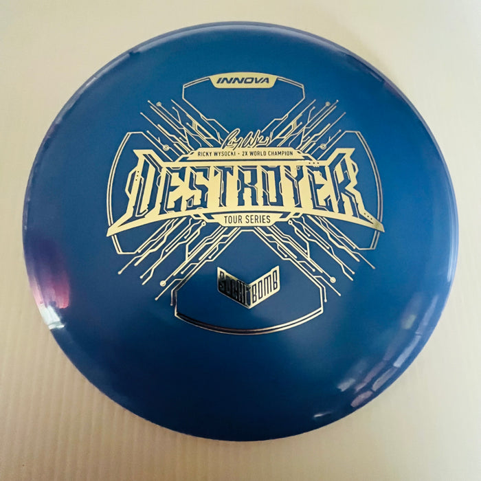 Light Blue/Gold Stamp 30 / 173-5 grams