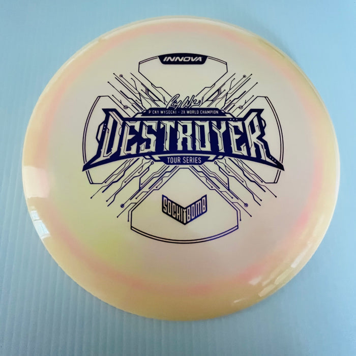 Yellow & Pink/Purple Stamp 32 / 173-5 grams