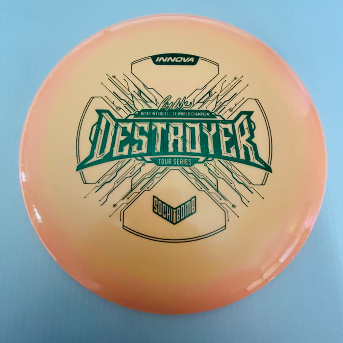 Yellowy Orange/Digital Green Stamp 35 / 173-5 grams