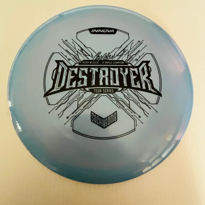 Light Blue/Black Stamp 36 / 173-5 grams