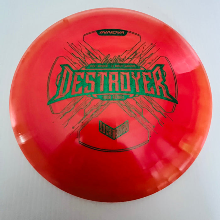 Orangey Red/Digital Green Stamp 44 / 173-5 grams