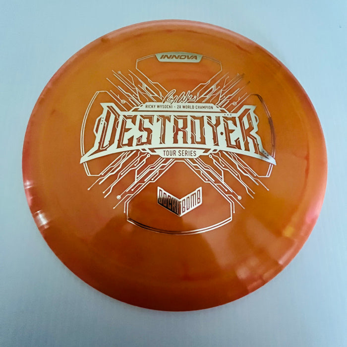 Burnt Orange/Silver Stamp 53 / 173-5 grams