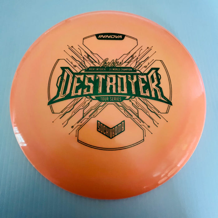 Orange/Digital Green Stamp 8 / 173-5 grams