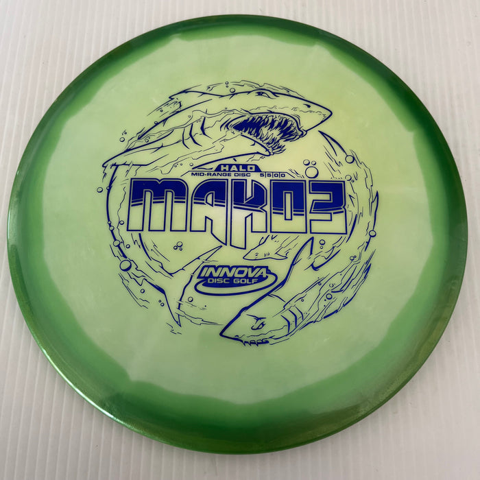 Green Halo/Blue Shatter Stamp / 180 grams