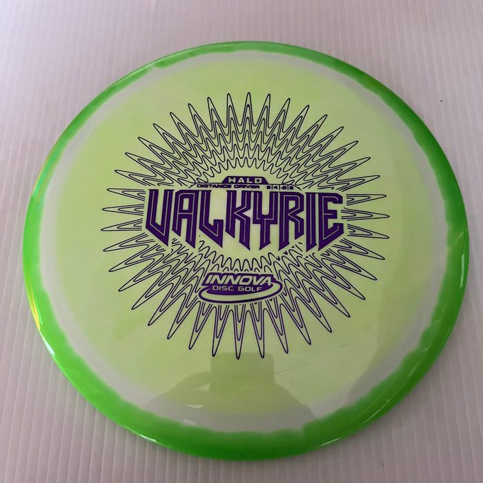 Bright Green Halo/Purple Stamp/173-5g
