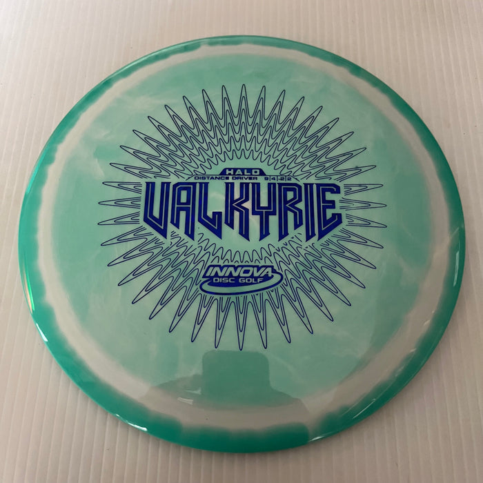 Teal Halo/Blue Shatter Stamp/173-5g