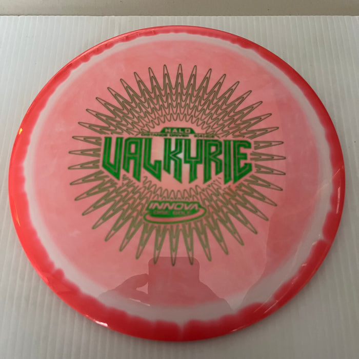 Salmon Halo/Green Shatter Stamp/173-5g