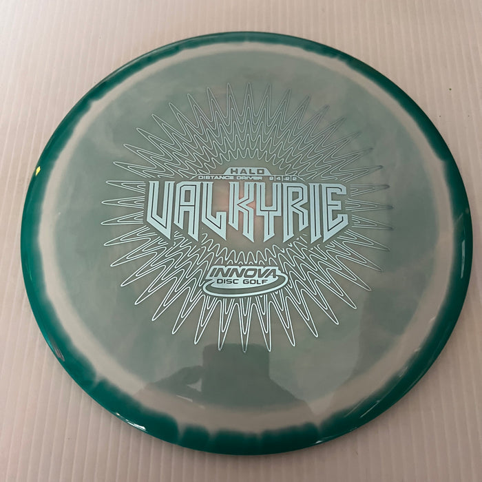 Teal Green Halo/Silver Stamp/173-5g