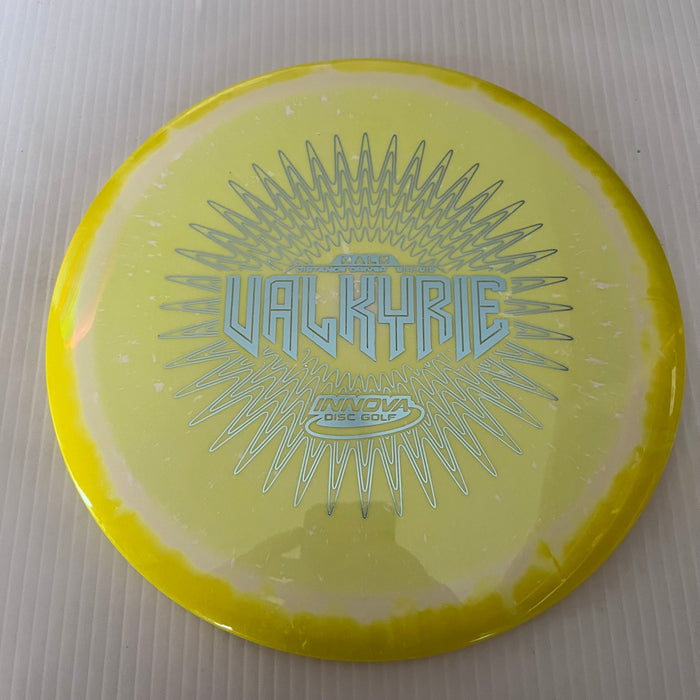 Chartreuse Halo/Silver Stamp/173-5g