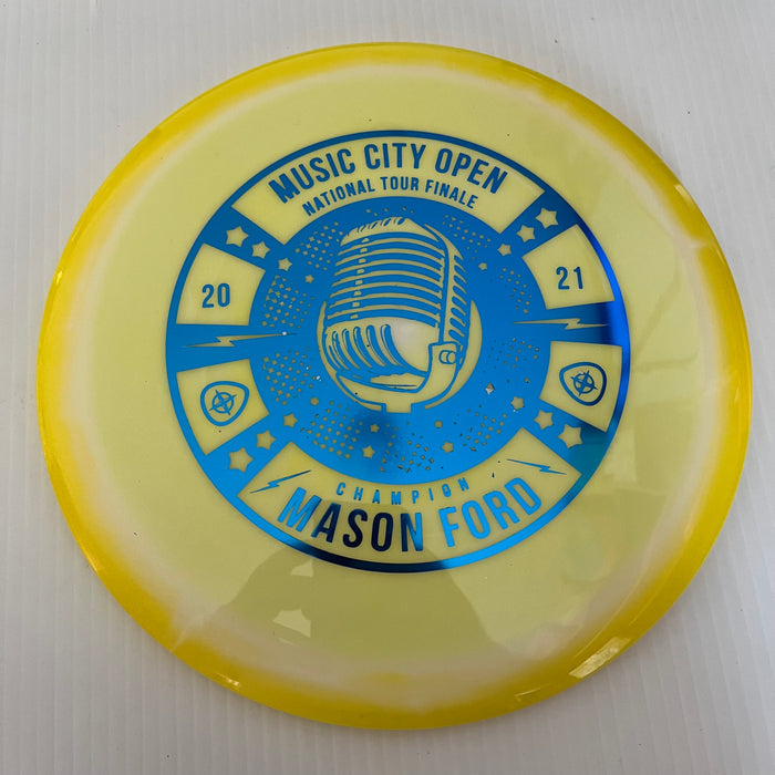 Yellow Halo/Blue Stamp / 173-5 grams