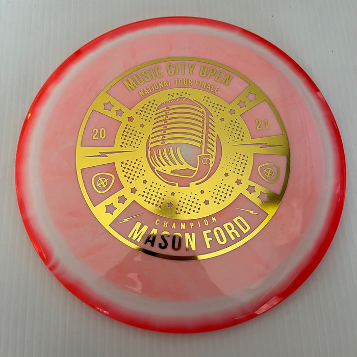 Orange Halo/Gold Stamp / 173-5 grams
