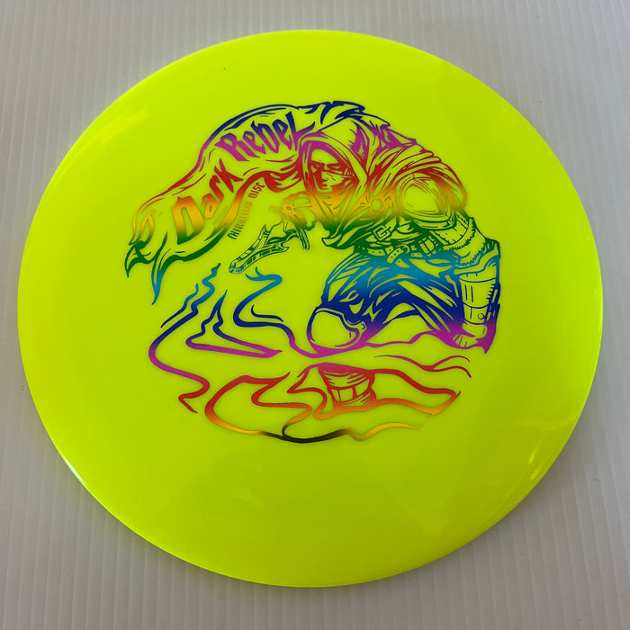 173-5 grams / DayGlo Yellow/Rainbow Stamp