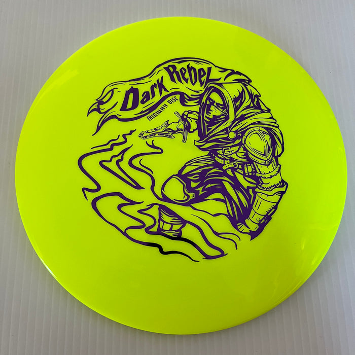 173-5 grams / DayGlo Yellow/Purple Stamp