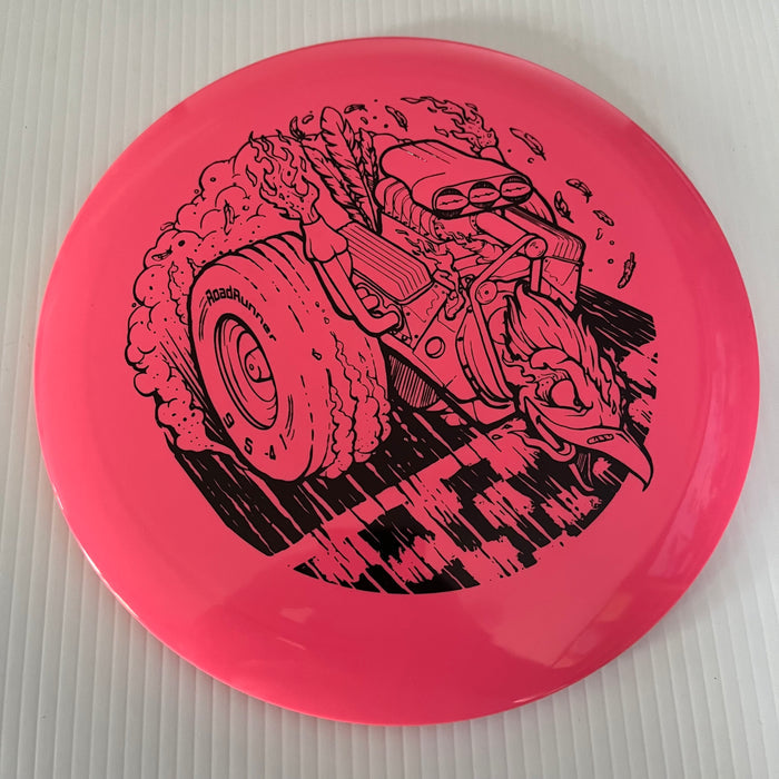 Pink/Black Stamp / 173-5 grams