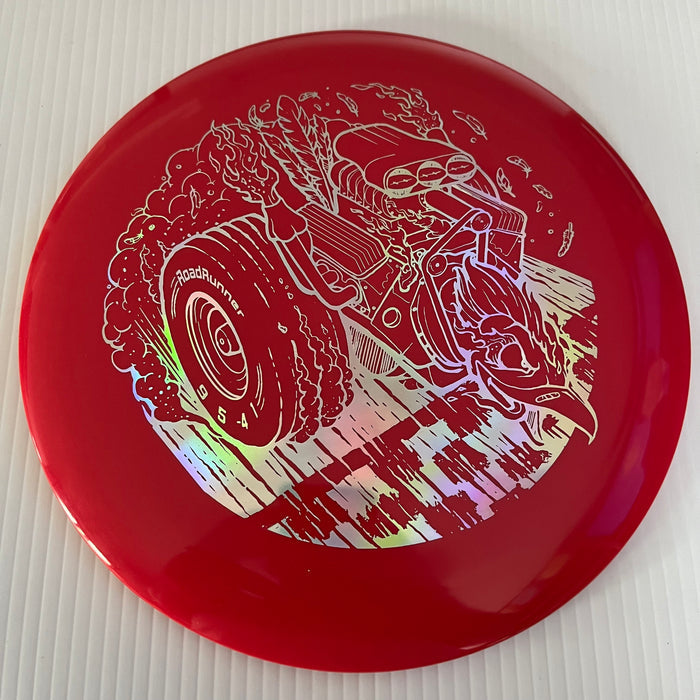 Red/Silver Holo Stamp / 173-5 grams
