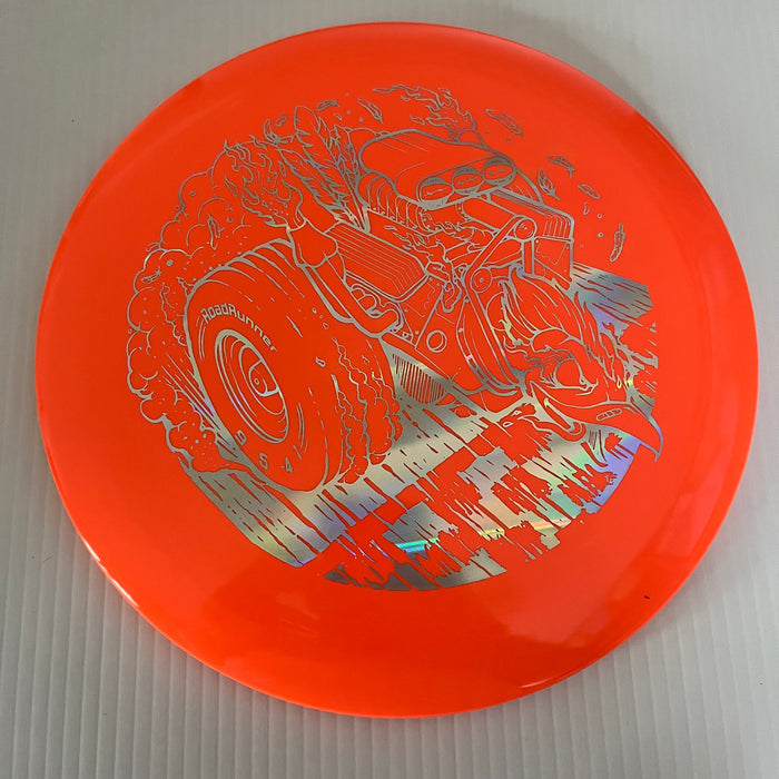 Orange/Silver Holo Stamp / 173-5 grams
