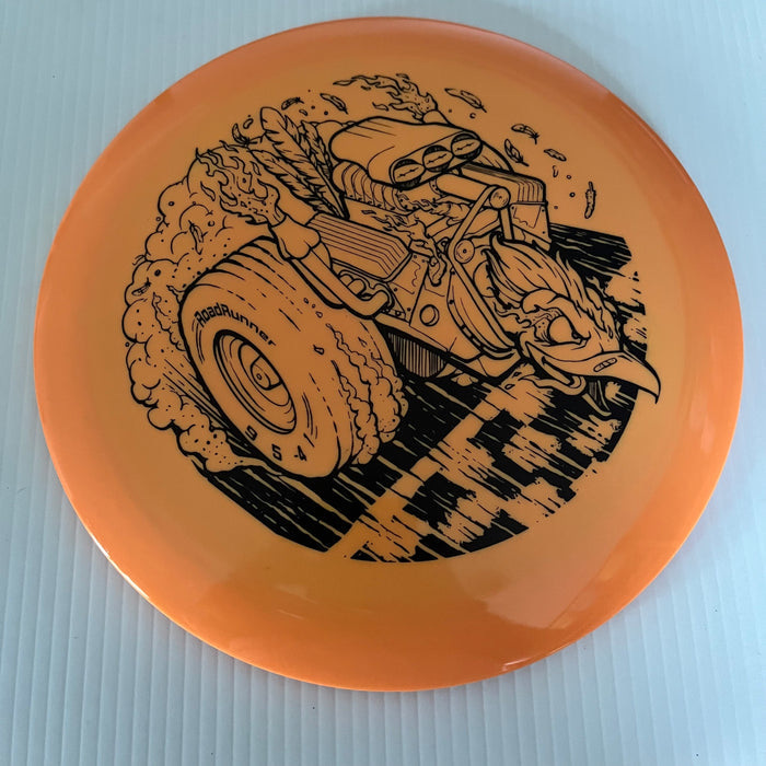 Orange/Black Stamp / 173-5 grams