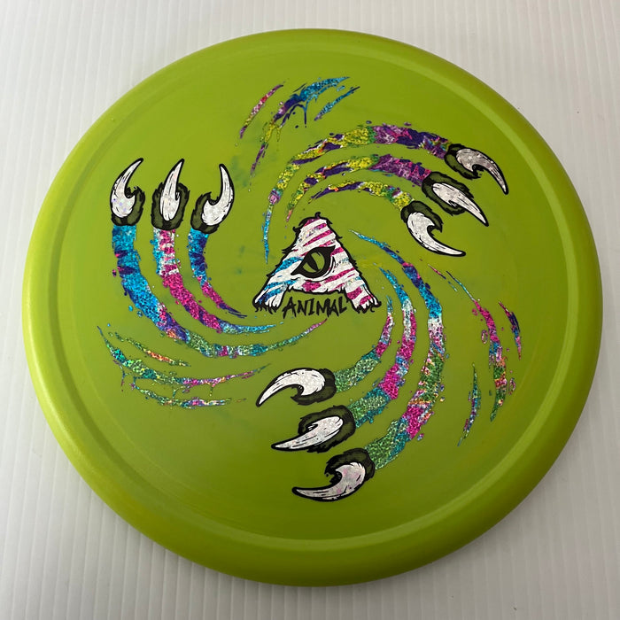 Green/Silver Stars & Acid Party Time Stamps / 175 grams