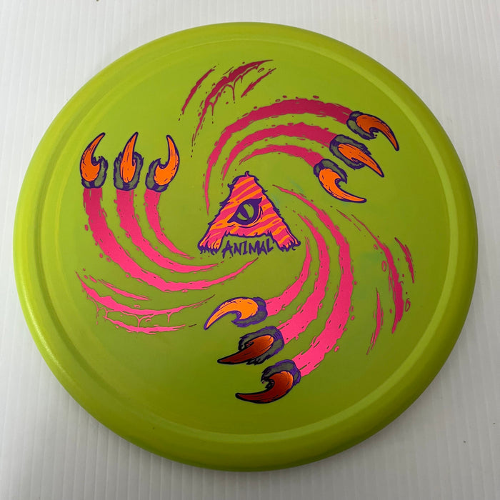 Green/Hot Pink & Orange Stamps / 175 grams